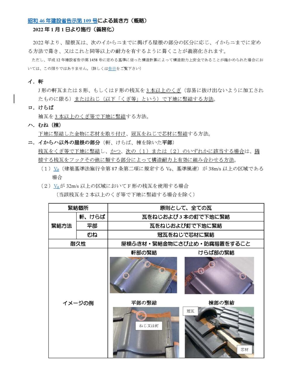 22年1月1日より 全ての瓦の留め付けが義務化されます 町田市の屋根 外壁リフォームなら塗り替え 葺き替え