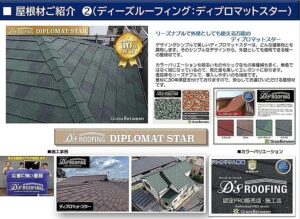 ディーズルーフィング・ディプロマットスターコマーシャル画像