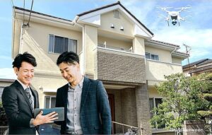 ドローンによる屋根無料診断の画像